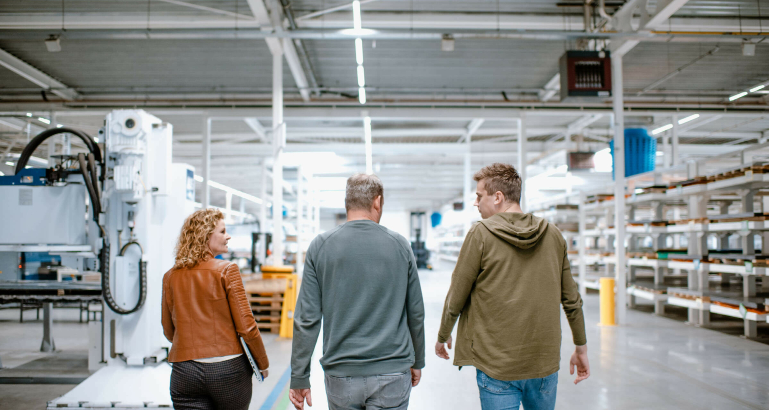 Walk through factory