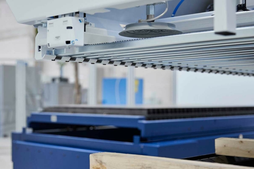 Closeup platelaser Closeup platelaser